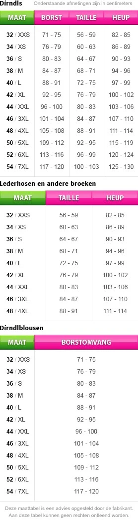 Overig Trachten Dirndlschort Luxe Abrikoos (70cm) 5 Overig Trachten Dirndlschort Luxe Abrikoos (70cm) - Afbeelding 3