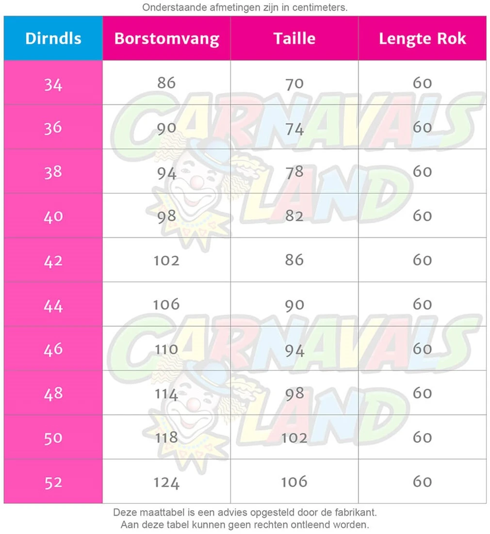 Overig Dirndl Groen-Oudroze 60cm Luxe 2dlg. 8 Overig Dirndl Groen-Oudroze 60cm Luxe 2dlg. - Afbeelding 6