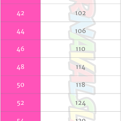 Overig Tiroler Dirndl Zwart-Pink 50cm 2dlg. (100% Katoen) -Kostuum Wereld Winkel maattabel 21