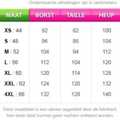 Overig Herenkostuum Miami Vice Grijs -Kostuum Wereld Winkel maattabel 73