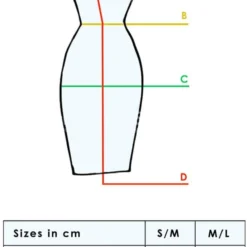 LEG AVENUE Dameskostuum Roodkapje - Little Miss Red -Kostuum Wereld Winkel maattabel 84
