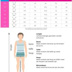 Overig Kinderkostuum Straatjochie / Ciske De Rat 9 Overig Kinderkostuum Straatjochie / Ciske De Rat -Kostuum Wereld Winkel maattabel 9009 6