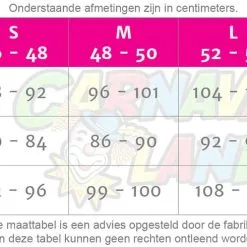 Overig Herenkostuum Spiderman -Kostuum Wereld Winkel maattabel 9888 29