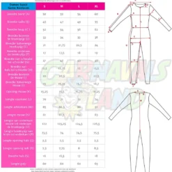 Overig Dames Squid Game Kostuum -Kostuum Wereld Winkel maattabel dames squid game kostuum 200444 1