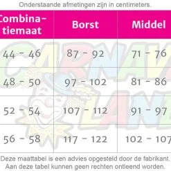 Overig Halloween Kostuum Chucky - Evil Puppet (2dlg) -Kostuum Wereld Winkel maattabel heren 24 200376