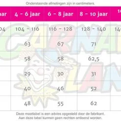 Overig Peppa Pig Jurk Voor Meisjes -Kostuum Wereld Winkel maattabel meisjes 9250 2