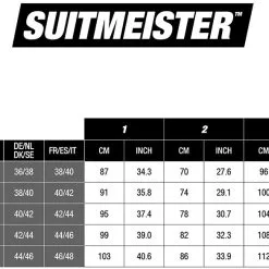 Dames Blazer Suitmeister Harry Potter - Gryffindor -Kostuum Wereld Winkel maattabel suitmeister 8