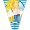 Overig Mega Vlag Oktoberfest Bierpullen (90x150cm) -Kostuum Wereld Winkel mega vlag oktoberfest bierpullen 90x150cm