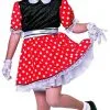 Overig Meisjeskostuum Minnie Mouse Modern -Kostuum Wereld Winkel meisjeskostuum minnie mouse modern