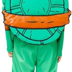 Overig Ninja Turtle Pak Kind Luxe - TMNT -Kostuum Wereld Winkel ninja turtle pak kind luxe tmnt achterkant