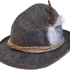 Overig Oktoberfest Alpen Hoed Grijs