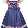 Overig Oktoberfest Jurkje Dirndl Edelweiss -Kostuum Wereld Winkel oktoberfest jurkje dirndl edelweiss