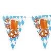 Overig Oktoberfest Vlaggenlijn Karton - 4m -Kostuum Wereld Winkel oktoberfest vlaggenlijn karton 4m