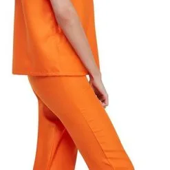 Overig Orange Is The New Black Gevangene Kostuum Voor Dames -Kostuum Wereld Winkel orange is the new black gevangene kostuum voor dames zijkant