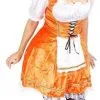 Overig Oranje Tiroler Jurkje -Kostuum Wereld Winkel oranje tiroler jurkje