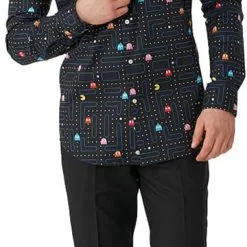 Overhemd OppoSuits PAC-MAN ™ -Kostuum Wereld Winkel overhemd opposuits pac man 2