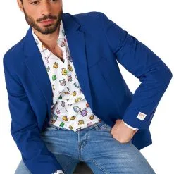 Overhemd OppoSuits Pixel Pokemon ™ -Kostuum Wereld Winkel overhemd opposuits pixel pokemon 3