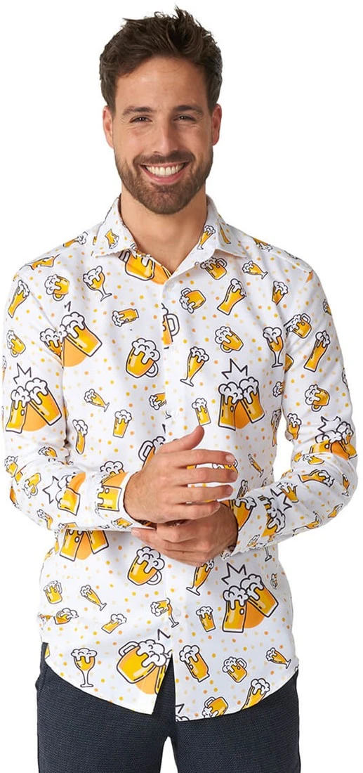 Overhemd Suitmeister Bier 3 Overhemd Suitmeister Bier