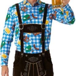 Overhemd Suitmeister Oktoberfest -Kostuum Wereld Winkel overhemd suitmeister oktoberfest voorbeeld
