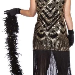 Overig Peaky Blinders Charleston Jurk Grace Luxe -Kostuum Wereld Winkel peaky blinders charleston jurk grace luxe voorbeeld achterkant