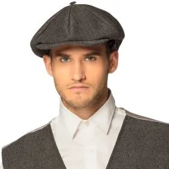 Overig Peaky Blinders Pet Grijs -Kostuum Wereld Winkel peaky blinders pet grijs voorbeeld