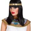 Overig Pruik Egyptische Cleopatra Met Hoofdband 1 Overig Pruik Egyptische Cleopatra Met Hoofdband -Kostuum Wereld Winkel pruik egyptische cleopatra met hoofdband