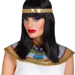 Overig Pruik Egyptische Cleopatra Met Hoofdband