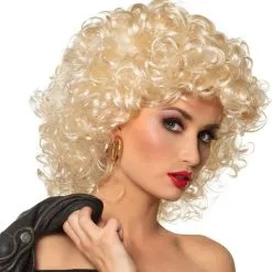 Overig Pruik Sandy Blond