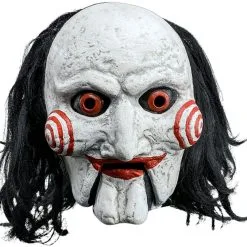 Overig SAW Masker Billy Puppet Deluxe - Moving Mouth Mask