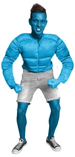 Overig Spierbundel Blauw