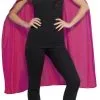 Overig Superhelden Cape Pink Met Oogmasker 1 Overig Superhelden Cape Pink Met Oogmasker -Kostuum Wereld Winkel superhelden cape pink met oogmasker