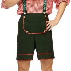 Overig Tiroler Broek Groen Bloemen