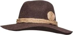 Overig Tiroler Hoed Bruin Luxe (wolvilt)