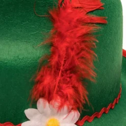 Overig Tiroler Hoed Groen -Kostuum Wereld Winkel tiroler hoed groen detail