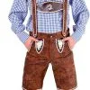 Overig Tirolerbroek / Lederhose Bruin 1 Overig Tirolerbroek / Lederhose Bruin -Kostuum Wereld Winkel tirolerbroek lederhose bruin