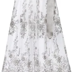 Overig Trachten Dirndlschort Luxe Grijs (70cm)