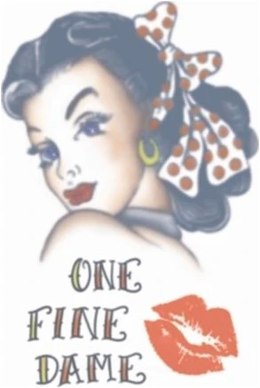 Overig Vintage Tattoo Hottie Girl 1940 3 Overig Vintage Tattoo Hottie Girl 1940