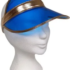 Overig Zonneklep Blauw-Goud