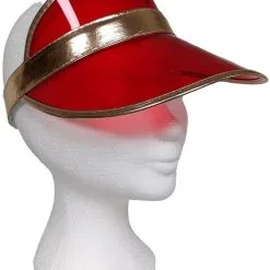 Overig Zonneklep Rood-Goud